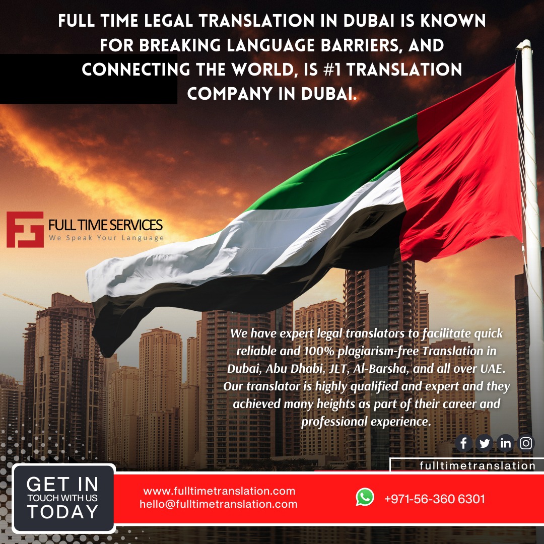 Best Translation Company in Dubai Transform your global communication with FTS - Dubai's top translation company. Expert linguists, 100+ languages, & unrivaled quality. Contact now for a free quote!