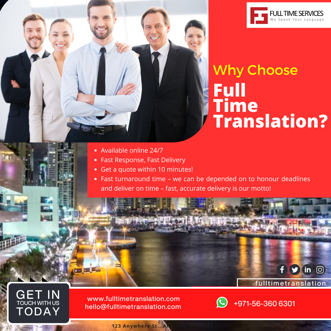 Legal Translation Services in Dubai