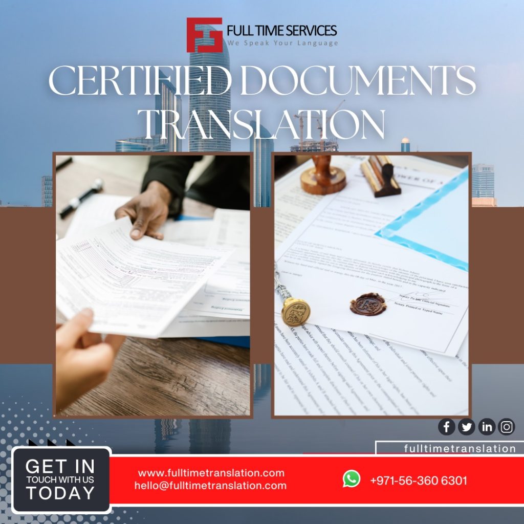 Your degree certificate is more than just a piece of paper; it represents years of dedication and academic achievement. With Full Time Translation Services, you can ensure that your academic credentials are recognized and respected worldwide.
