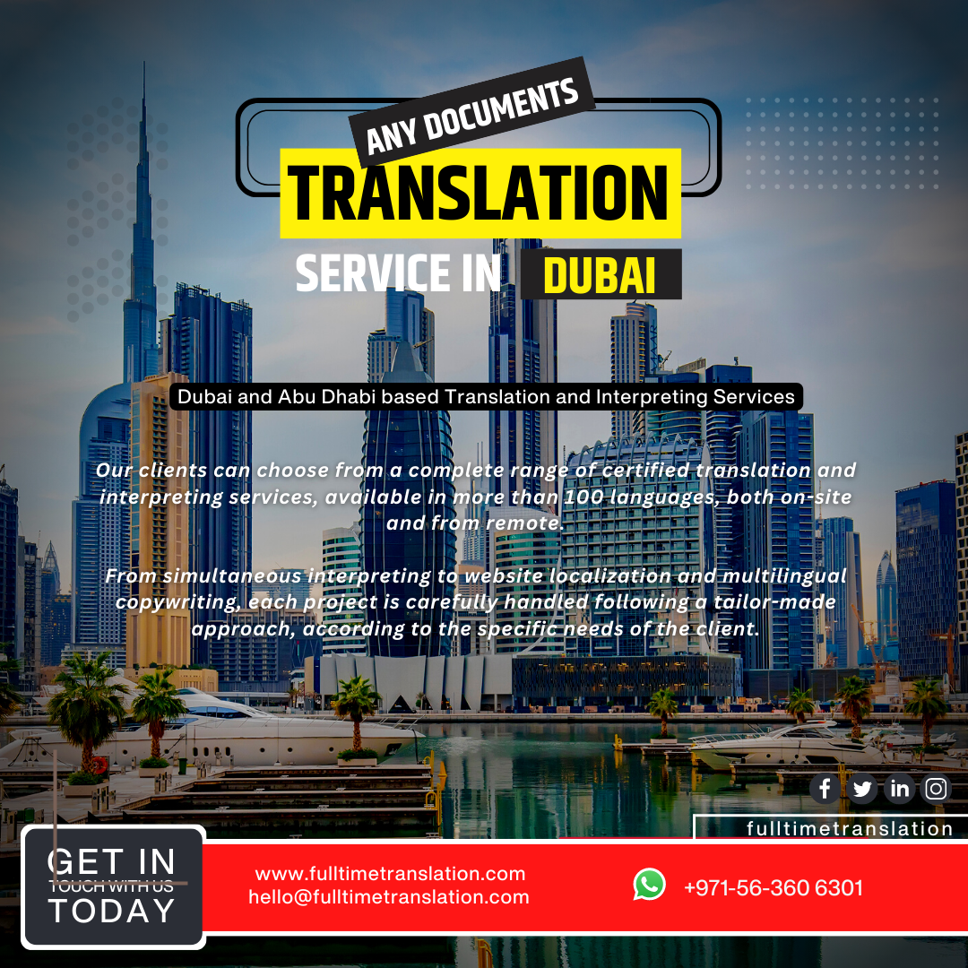 Searching for the best transcript translation services in Dubai? We pride ourselves on delivering expert translations that exceed expectations.