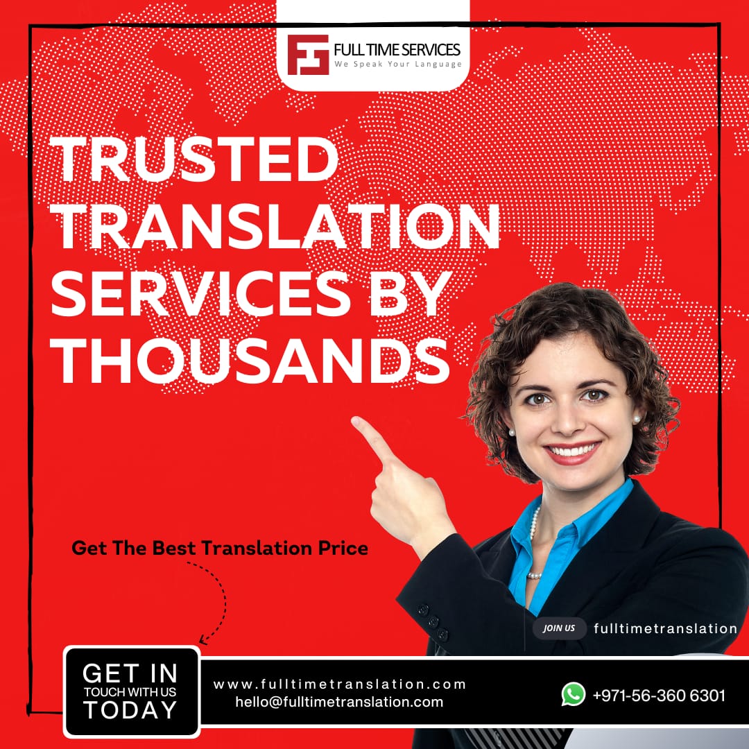 Time is money, especially in Dubai. With our fast translation services, you can trust us to deliver accurate translations in record time. Say goodbye to delays and hello to seamless communication.
