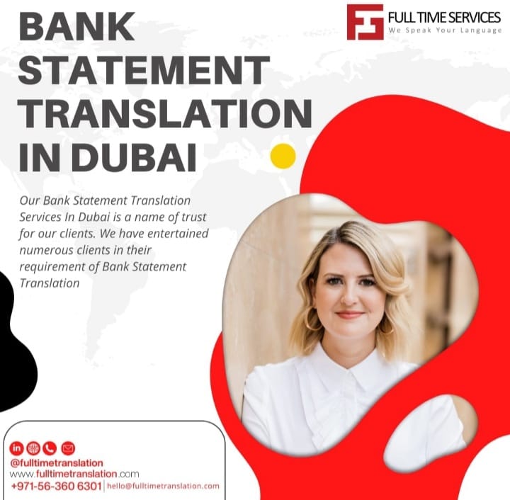 Get your bank statement translated accurately and confidentially. Perfect for visa applications and financial transactions.