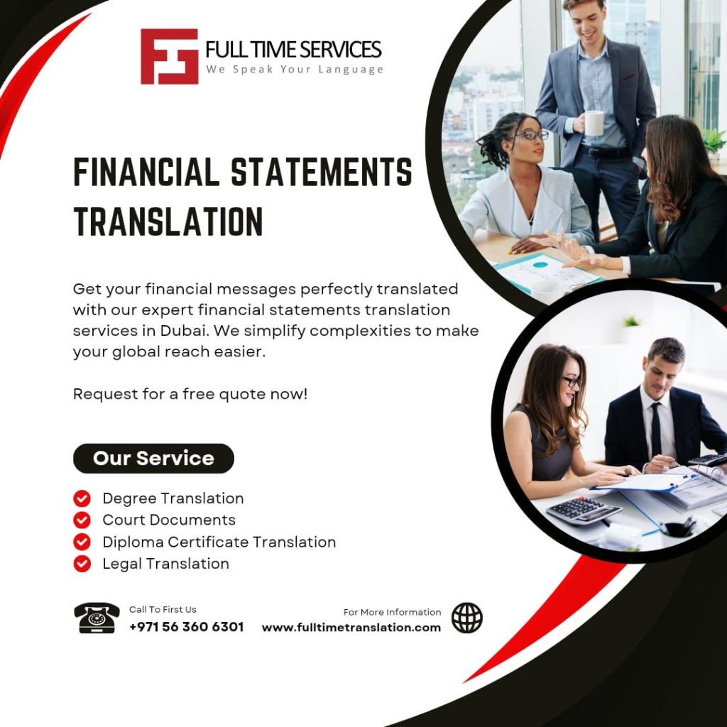 Bank Statement Translations