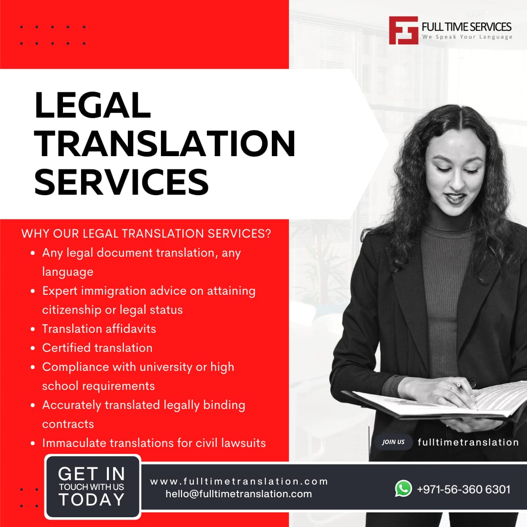 Legal Translation in Dubai