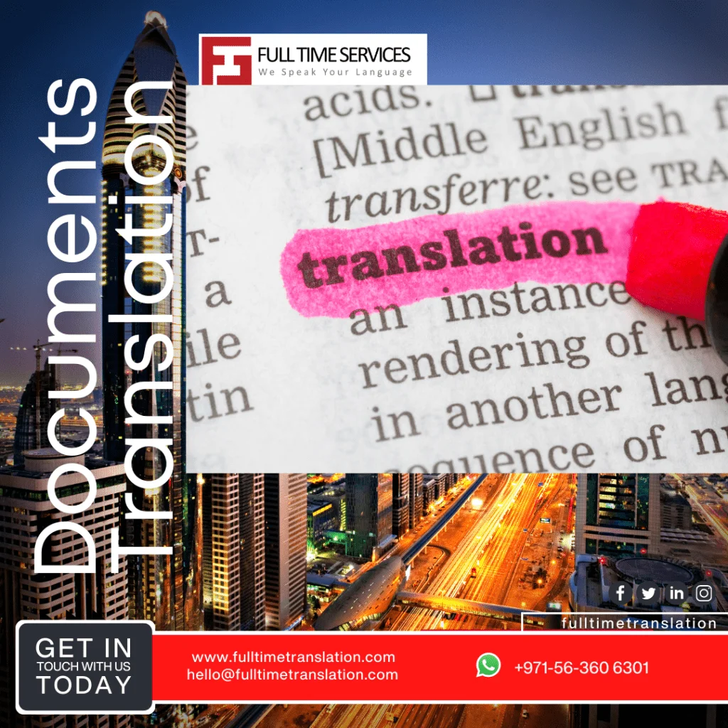 Legal Translation Services in Dubai